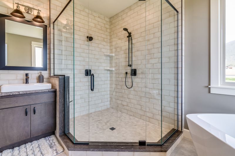 Stylish Shower Features